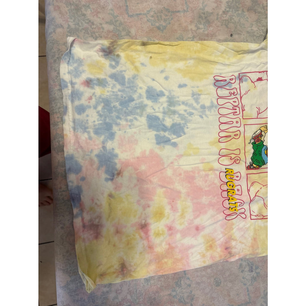 Nickelodeon Rugrats Reptar Tie-Dye T-Shirt M Unisex