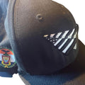 New-era Men's Black and Navy Hat