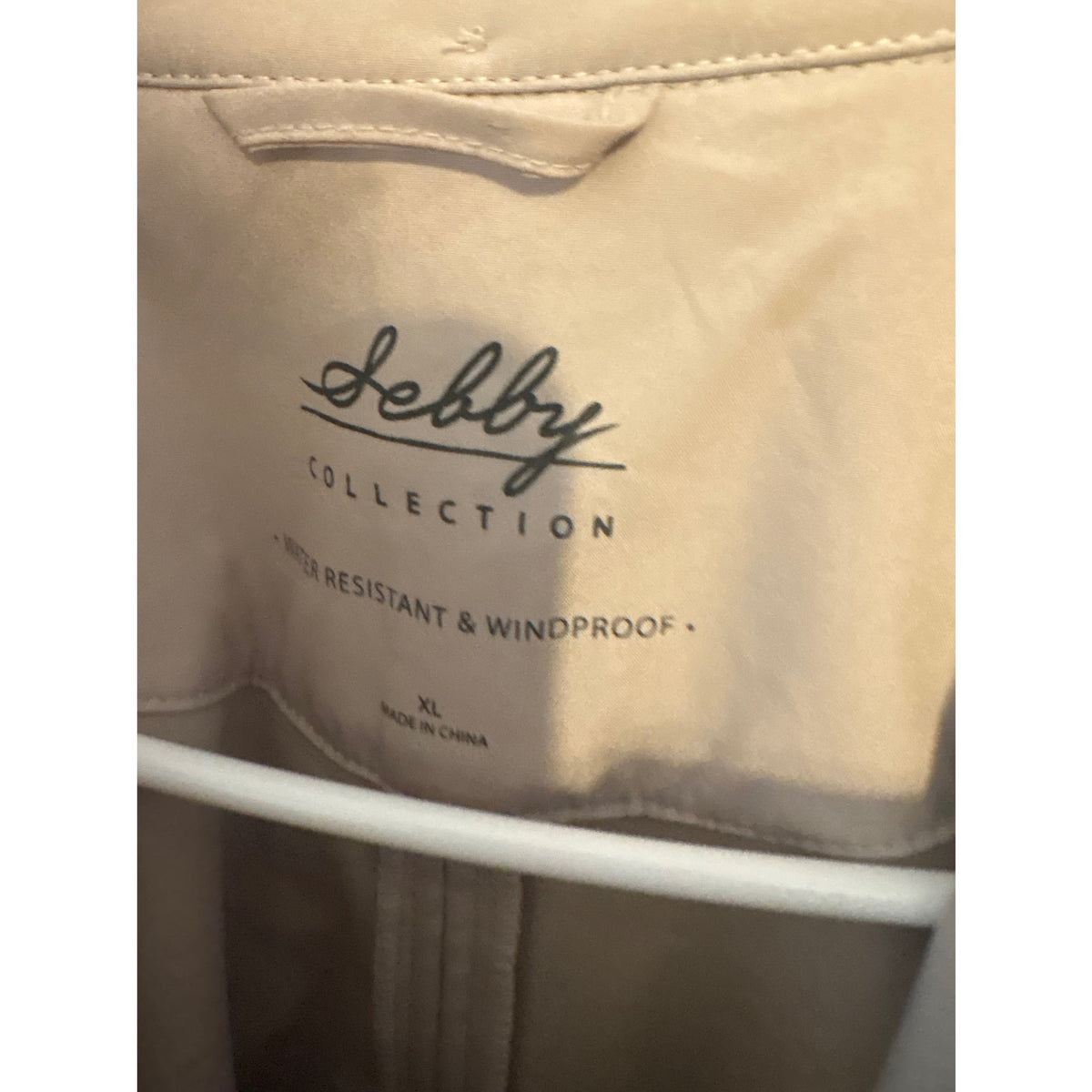 Sebby Collection Women's Trench Coat