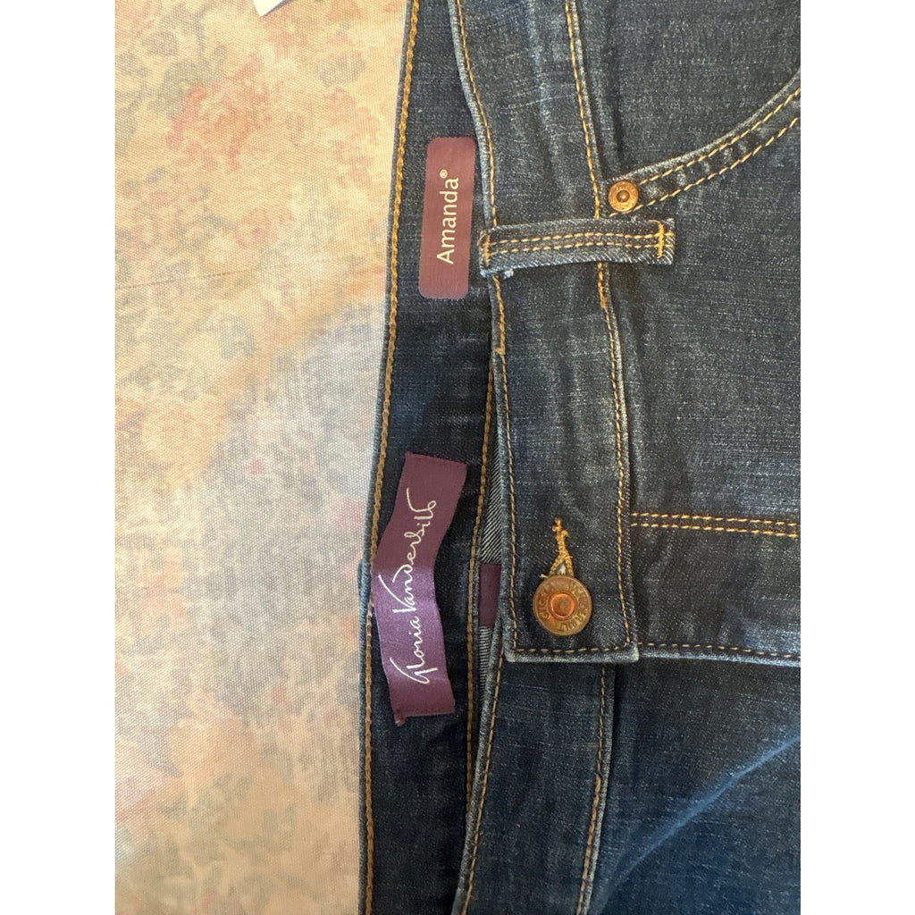 Gloria Vanderbilt Women's jeans, Amanda fit, blue denim, size 18WS