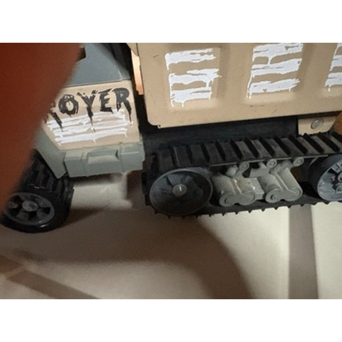 Vintage 1986 Steel Monsters Destroyer Dump Truck Tank Tonka Metal