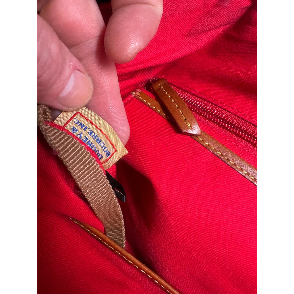 Dooney & Bourke Nylon Shoulder Bag with Leather Trim