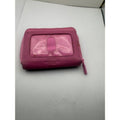 BUXTON Women's Zip-Around Wallet Leather Pink MultiColor Accessories
