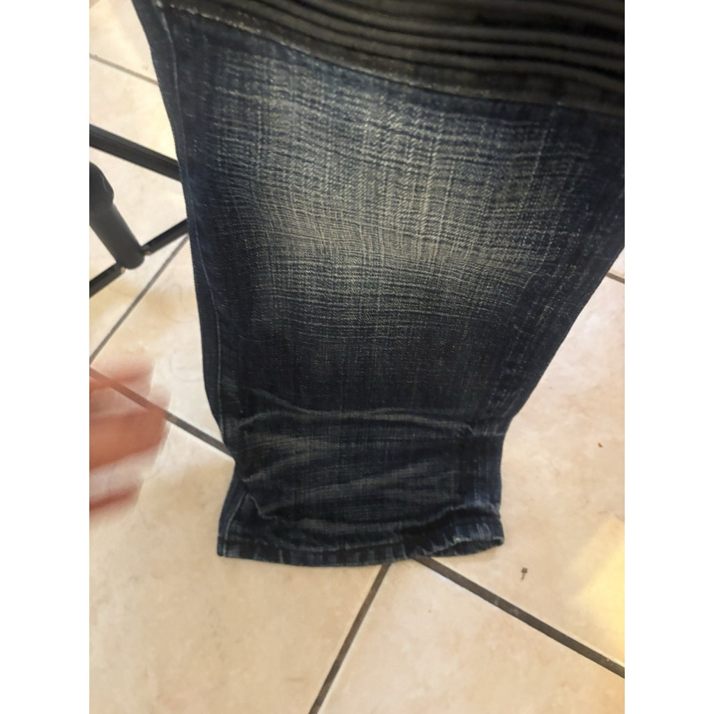 Cult of Individuality Greaser Moto Japanese Selvedge Jeans 40x34 650‑15B‑347B