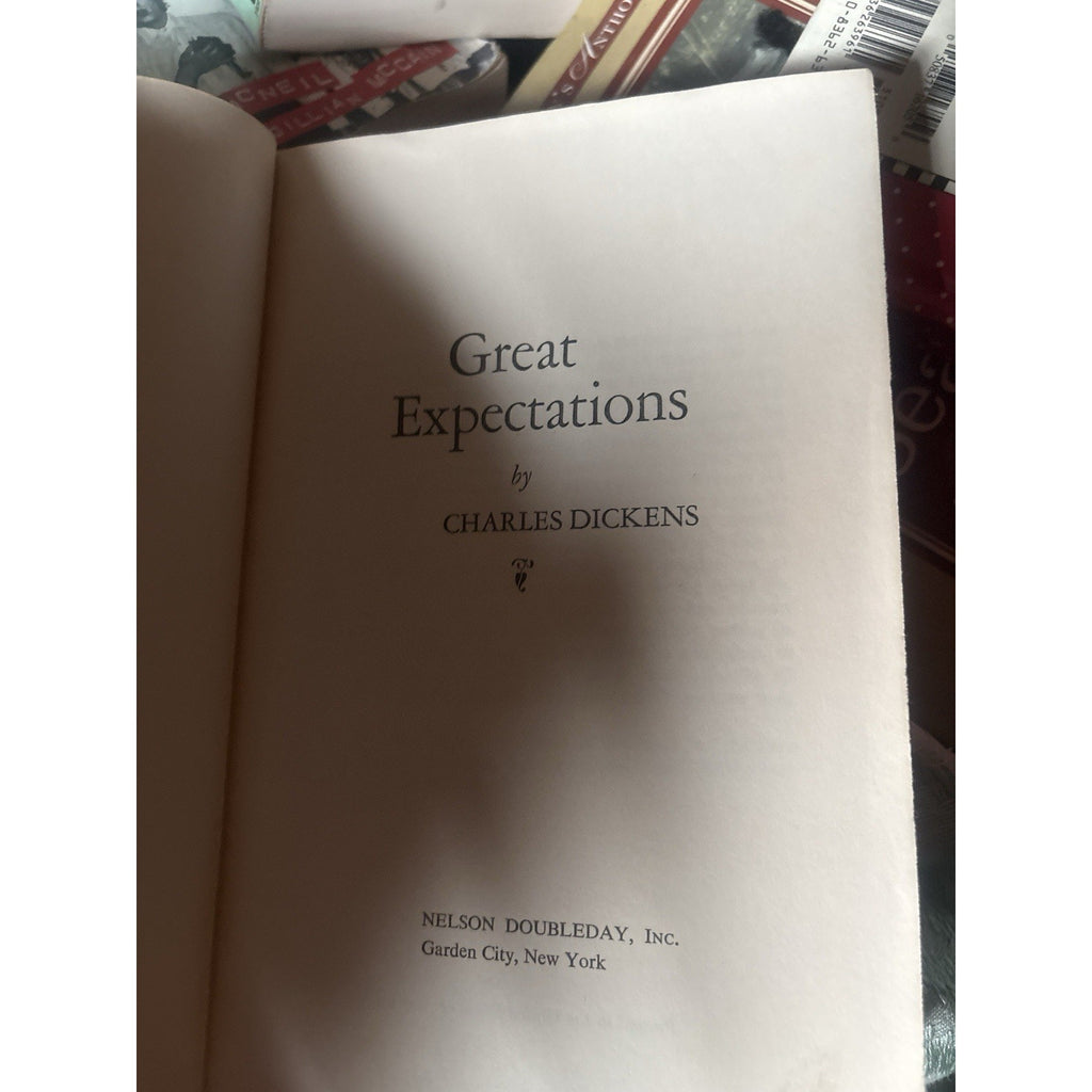 Great Expectations by Charles Dickens Nelson Doubleday Hardcover Book