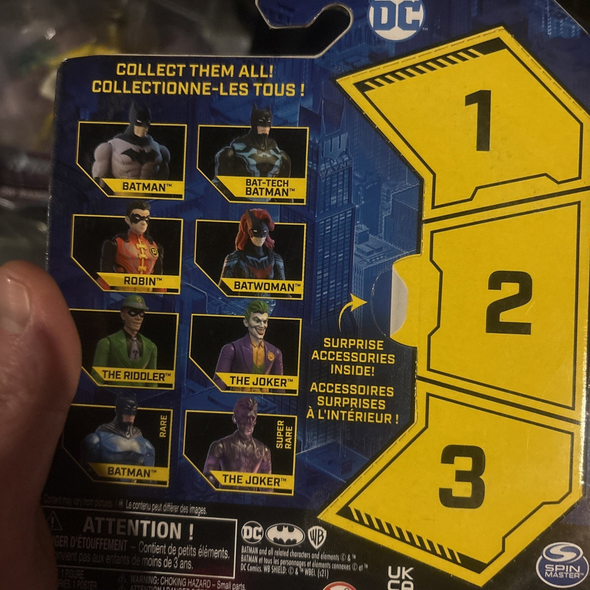 DC The Joker 1st Edition 4" Action Figure Spin Master 2021