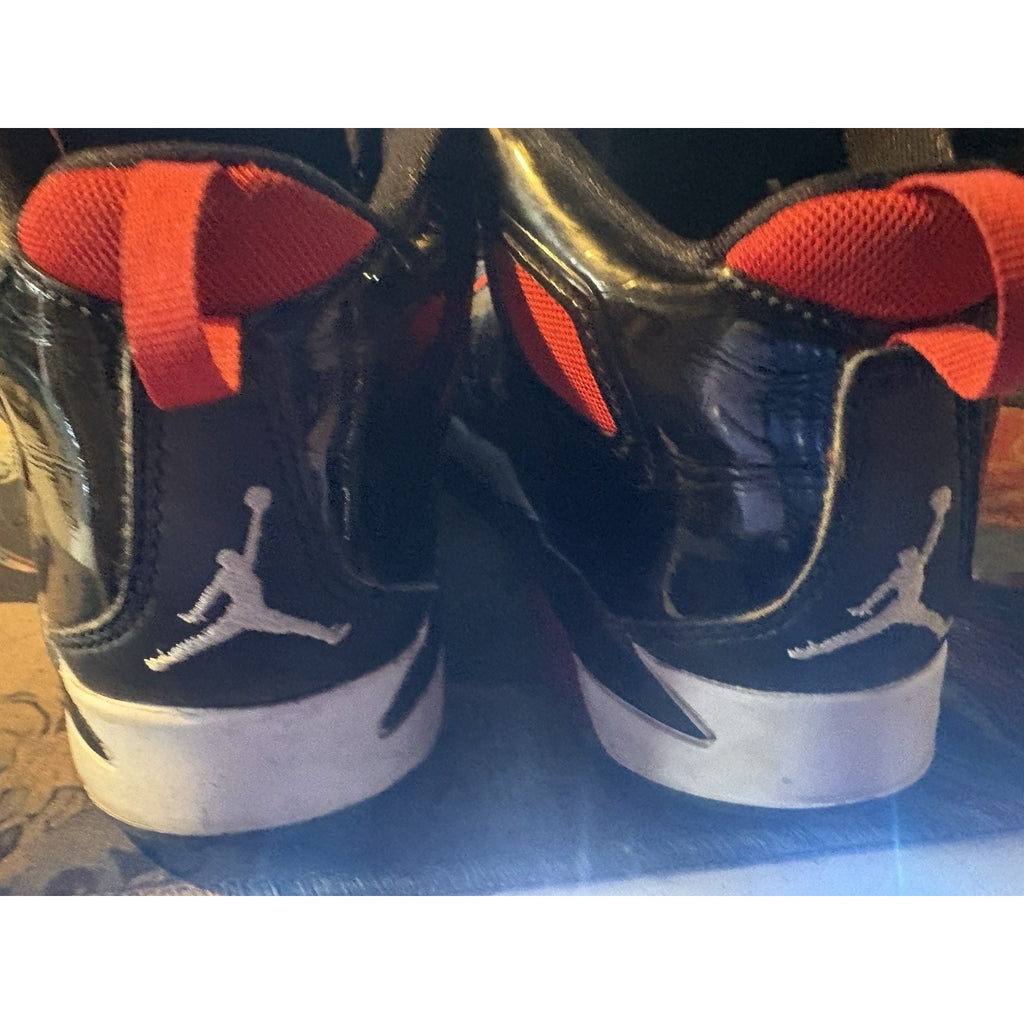 Red And Black Kids 2 Y Jordans