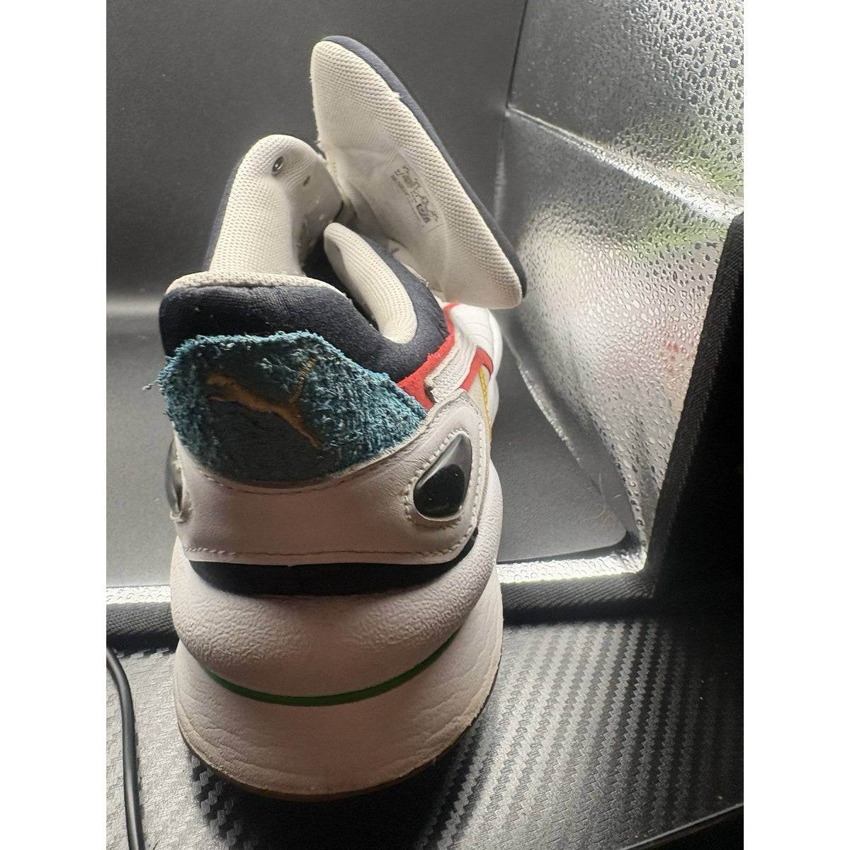 Size 8.5 - Puma Street Rider Unity White High Risk Red