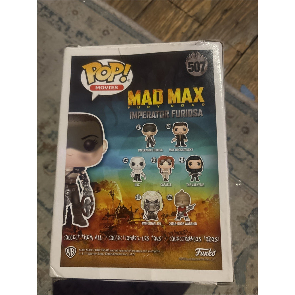 Funko Pop! Vinyl: Mad Max - Furiosa (w/ Steering Wheel) #507 Beat Box