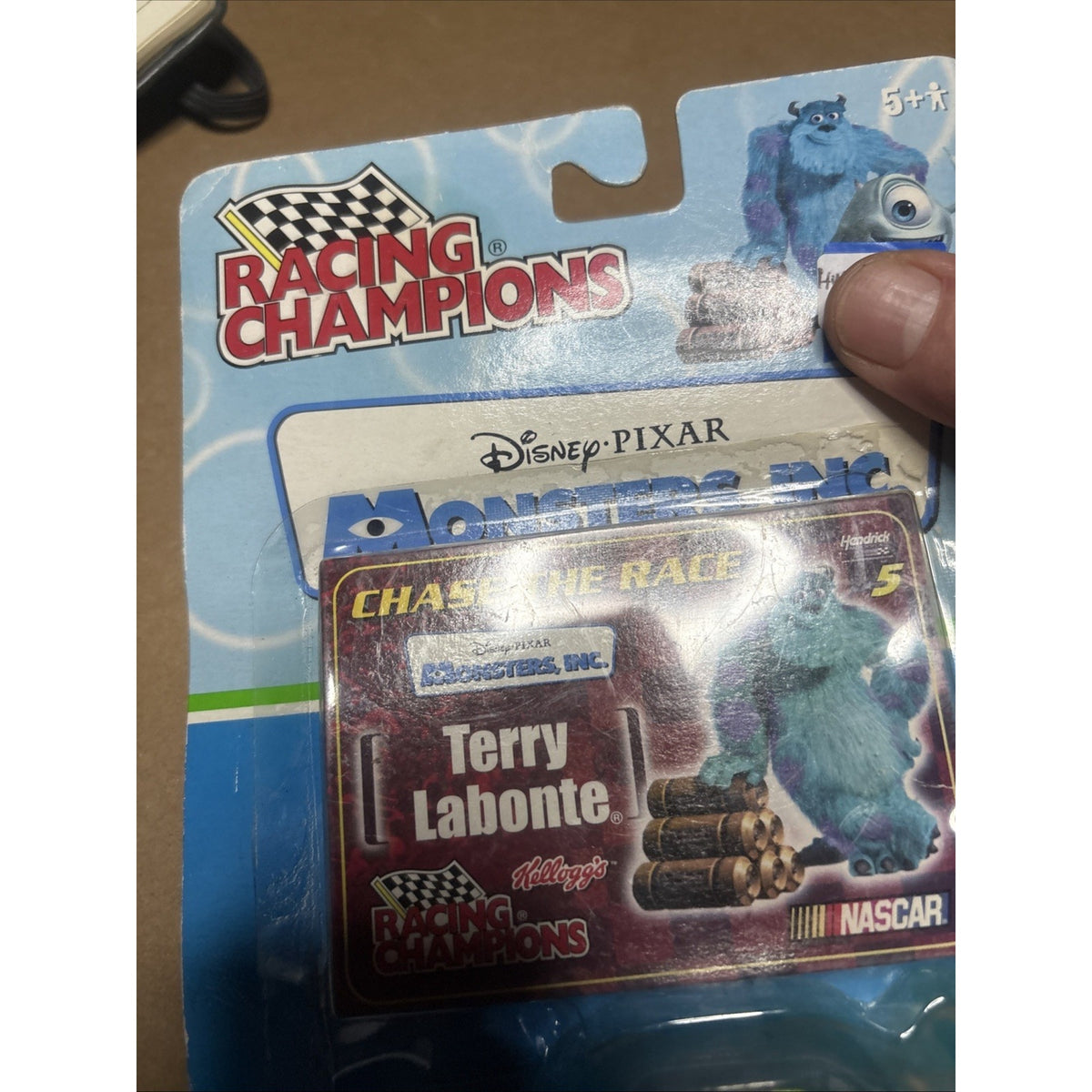 Racing Champions Terry Labonte Monsters Inc 1/64 Car Sulley 5 Disney Pixar