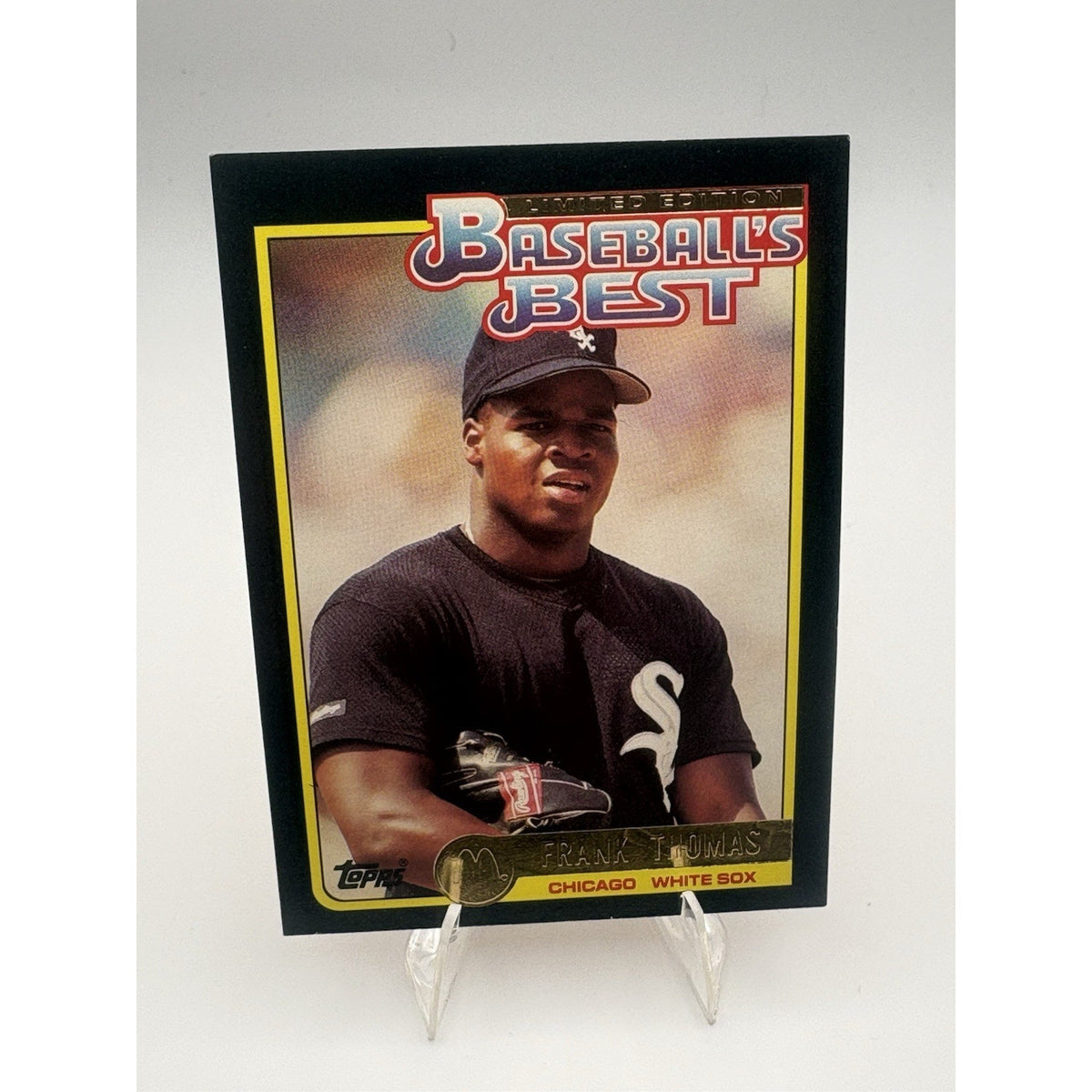 1992 topps McDonald's Baseballs BEST -* FRANK THOMAS *