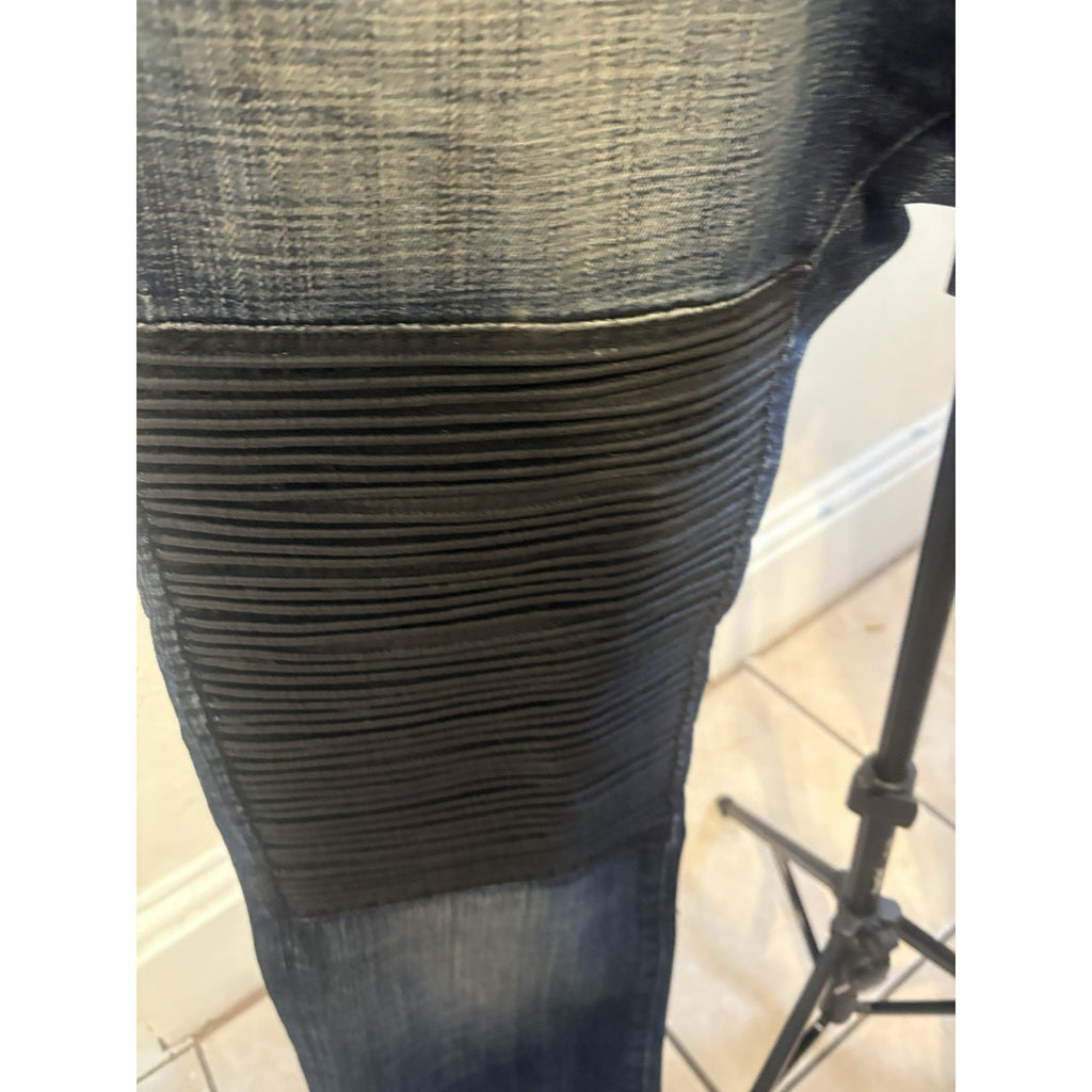 Cult of Individuality Greaser Moto Japanese Selvedge Jeans 40x34 650‑15B‑347B