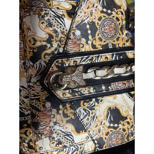 ALDO Women's Crossbody Bag with Baroque Print