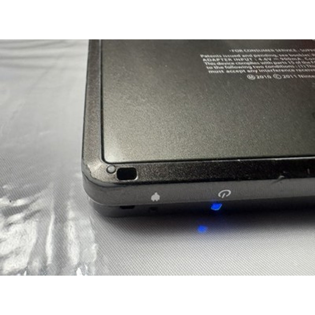 Nintendo 3DS CTR-001 Black Console Top Screen Damaged Parts Repair