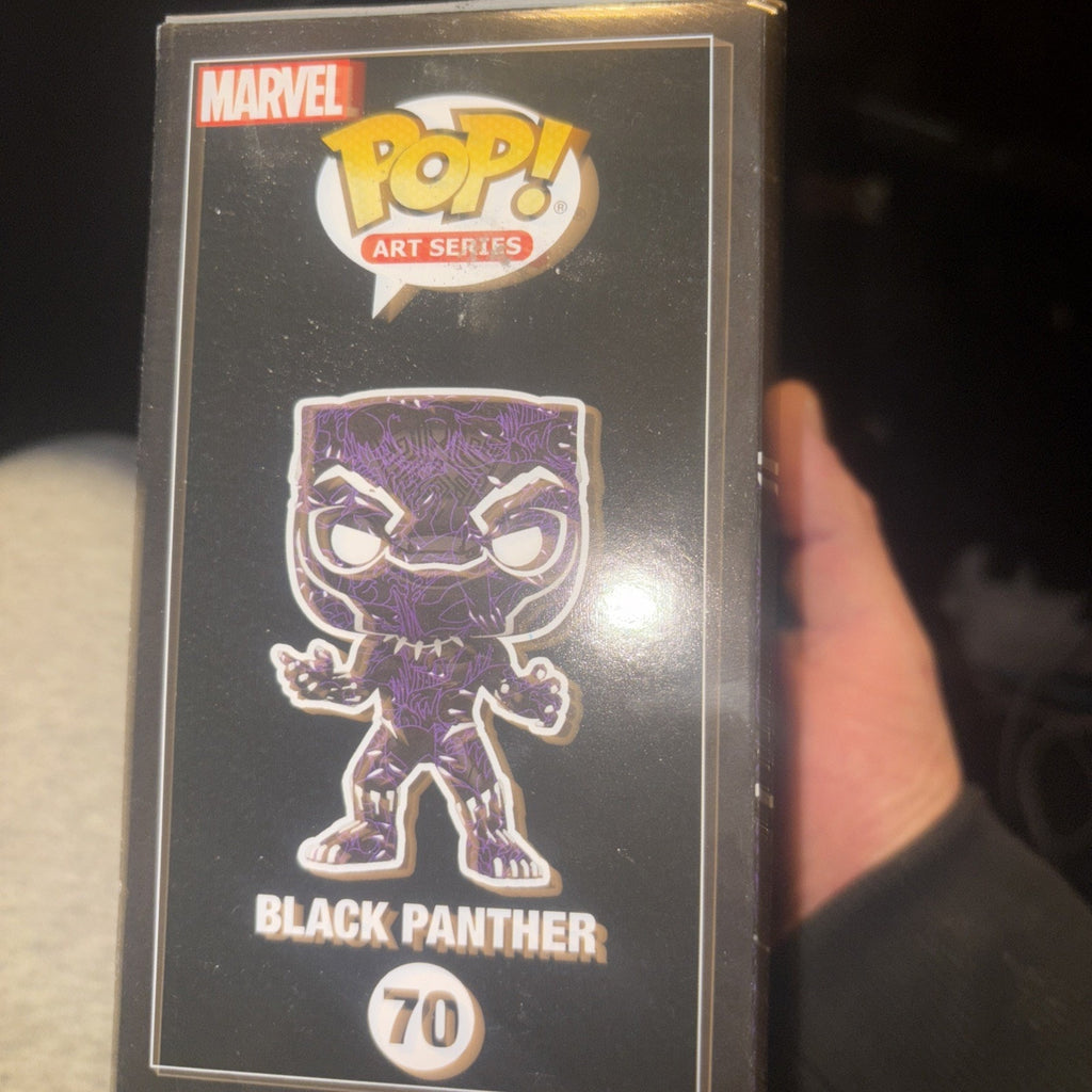 Funko Pop! Artist Series: Marvel - Black Panther - Walmart (Exclusive) #70