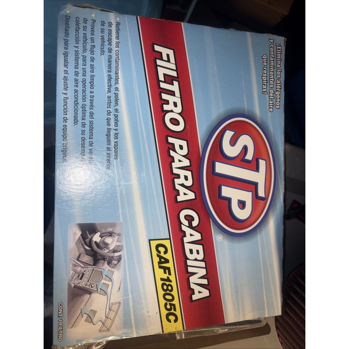 CAF1805C STP Cabin Air Filter – Premium Interior Air Filtration