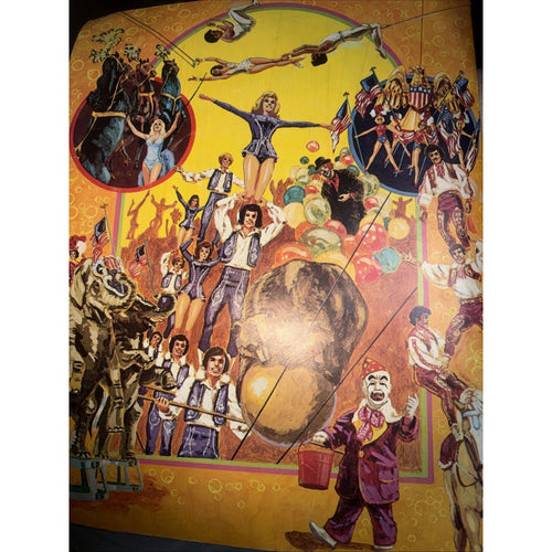 1977 106TH EDITION RINGLING BROTHERS AND BARNUM BAILEY CIRCUS PROGRAM + Poster