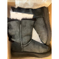 UGG Women's Bailey Bow II Winter Boot Size 7 - Black Worn Very Lightly Rare Boot
