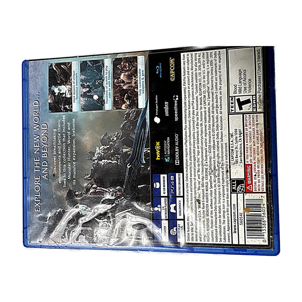 Capcom Monster Hunter World Iceborne Master Edition PS4 Video Game