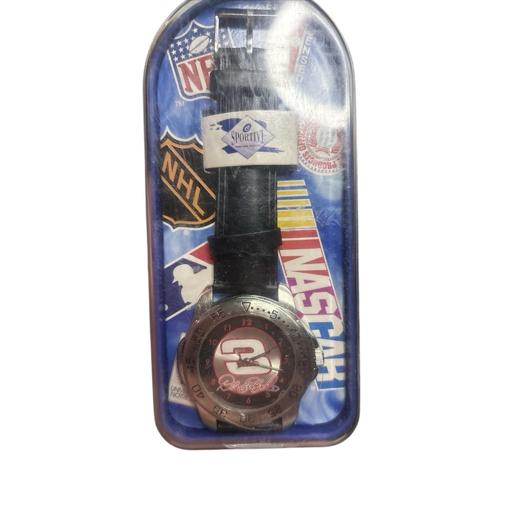 Dale Earnhardt #3 Sportivi NASCAR Officially Licensed Souvenir Wristwatch NIB