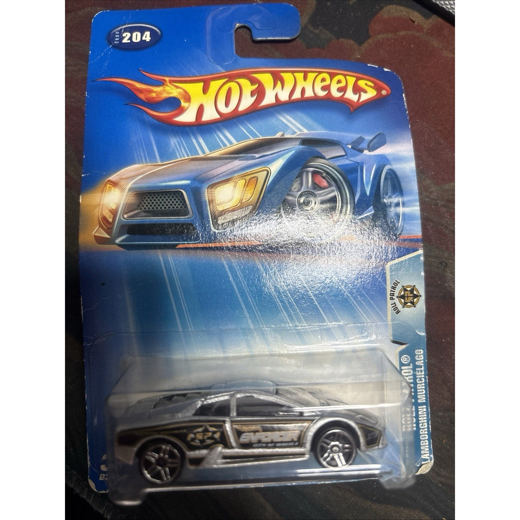2004 Hot Wheels Lamborghini Murcielago #204 Gray