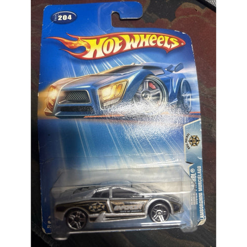 2004 Hot Wheels Lamborghini Murcielago #204 Gray