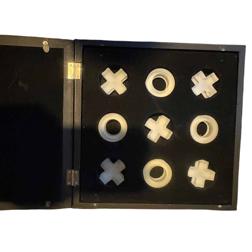 Wooden Tic Tac Toe Board Game, Decorative Lantern, Home Decor, China