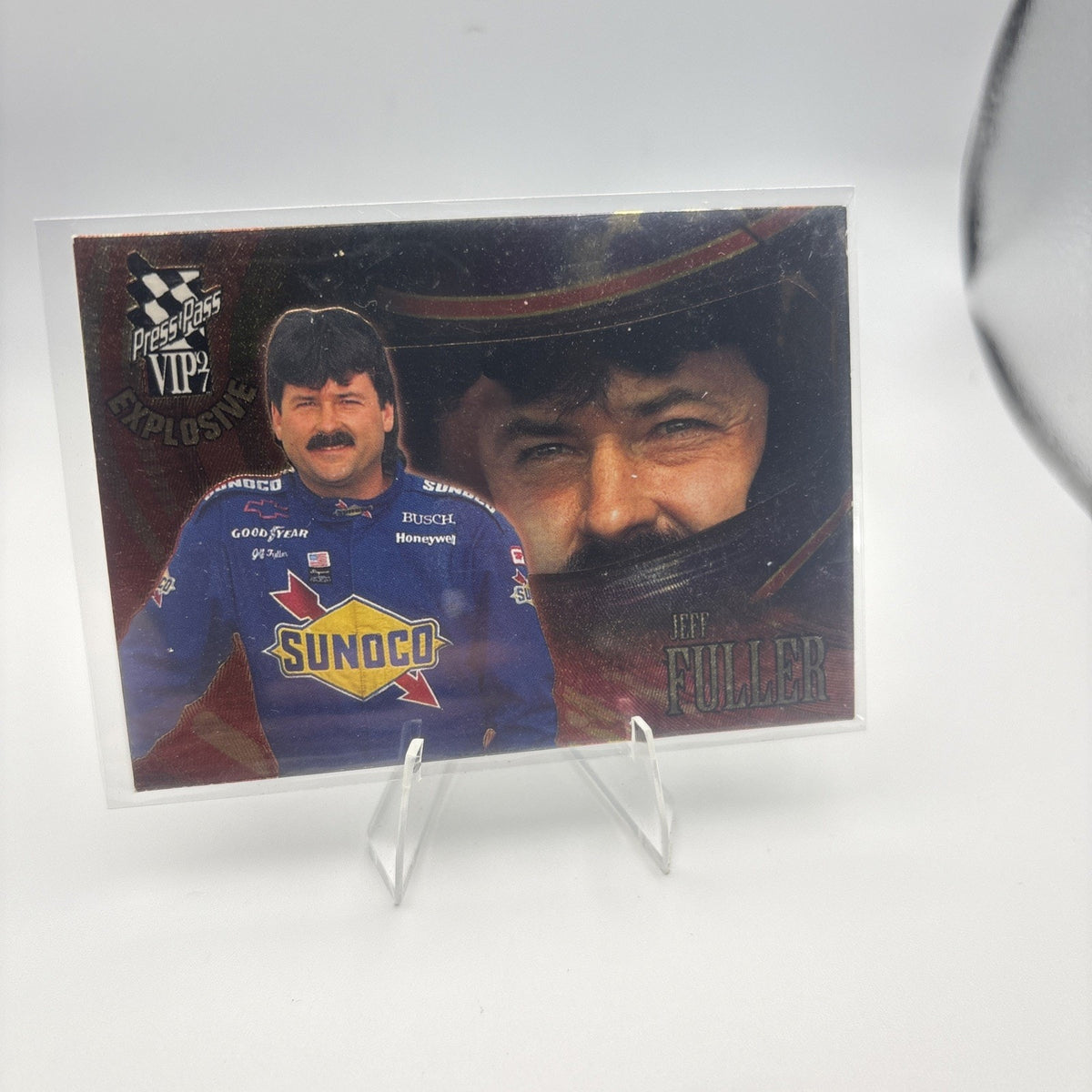 Jeff Fuller NASCAR Press Pass VIP Explosive Foil Card