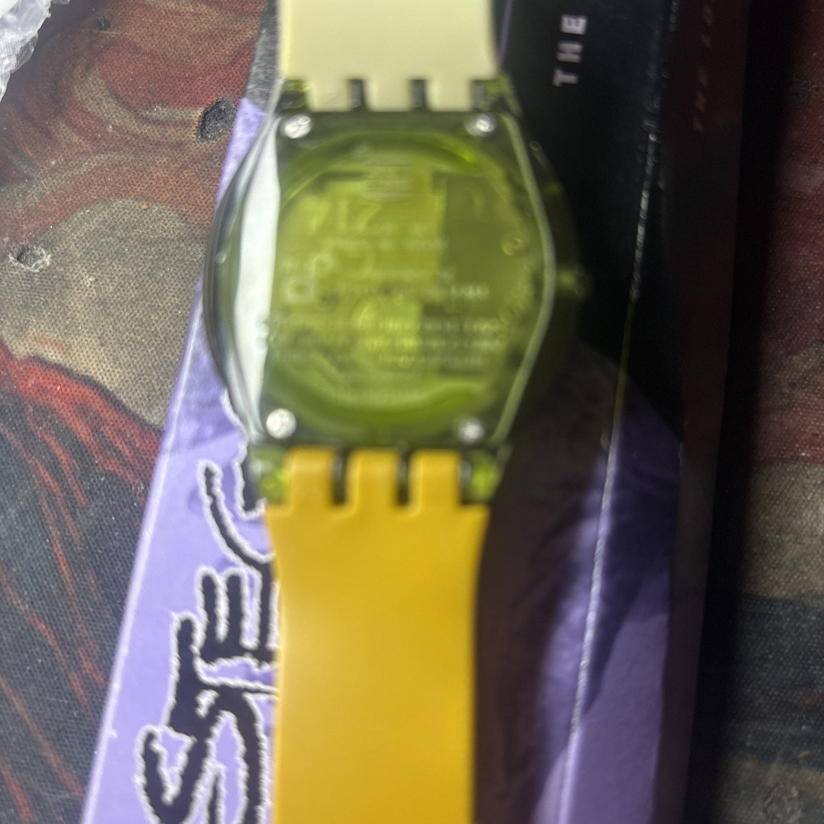 Vintage 1997 Jurassic Park The Lost World 3-D Stego Watch - Burger King