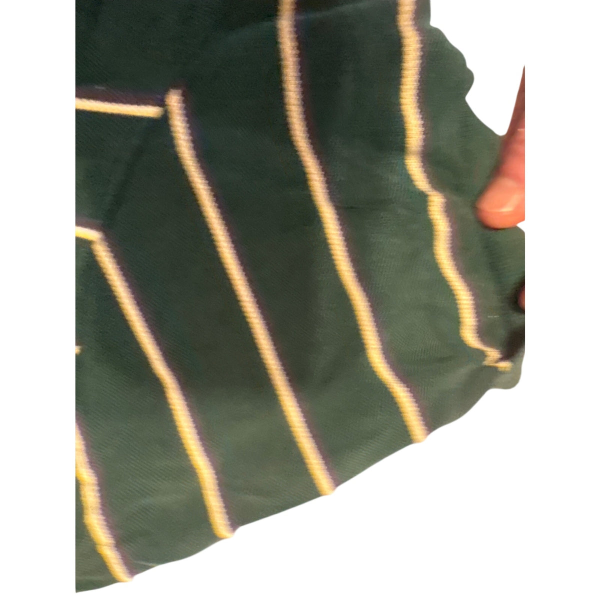Polo Ralph Lauren Men’s Polo Shirt, L, Green Yellow Striped Casual