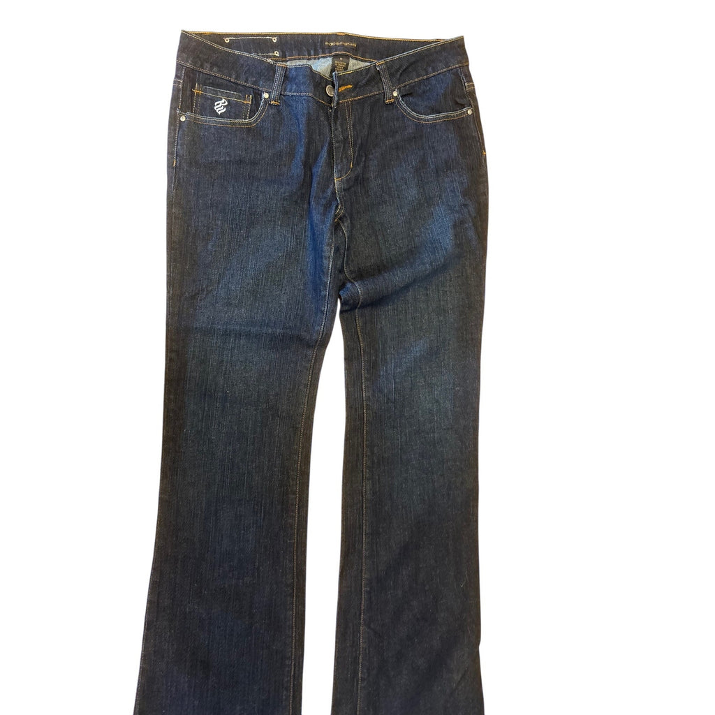Rocawear Women's Jeans 11 Dark Wash Bootcut Embellished