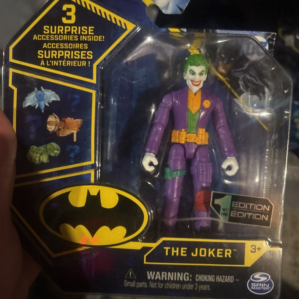 DC The Joker 1st Edition 4" Action Figure Spin Master 2021
