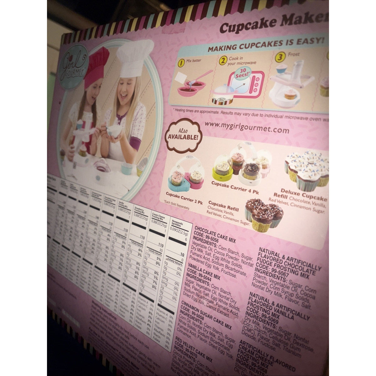 JAKKS PACIFIC Girl Gourmet Cupcake Maker