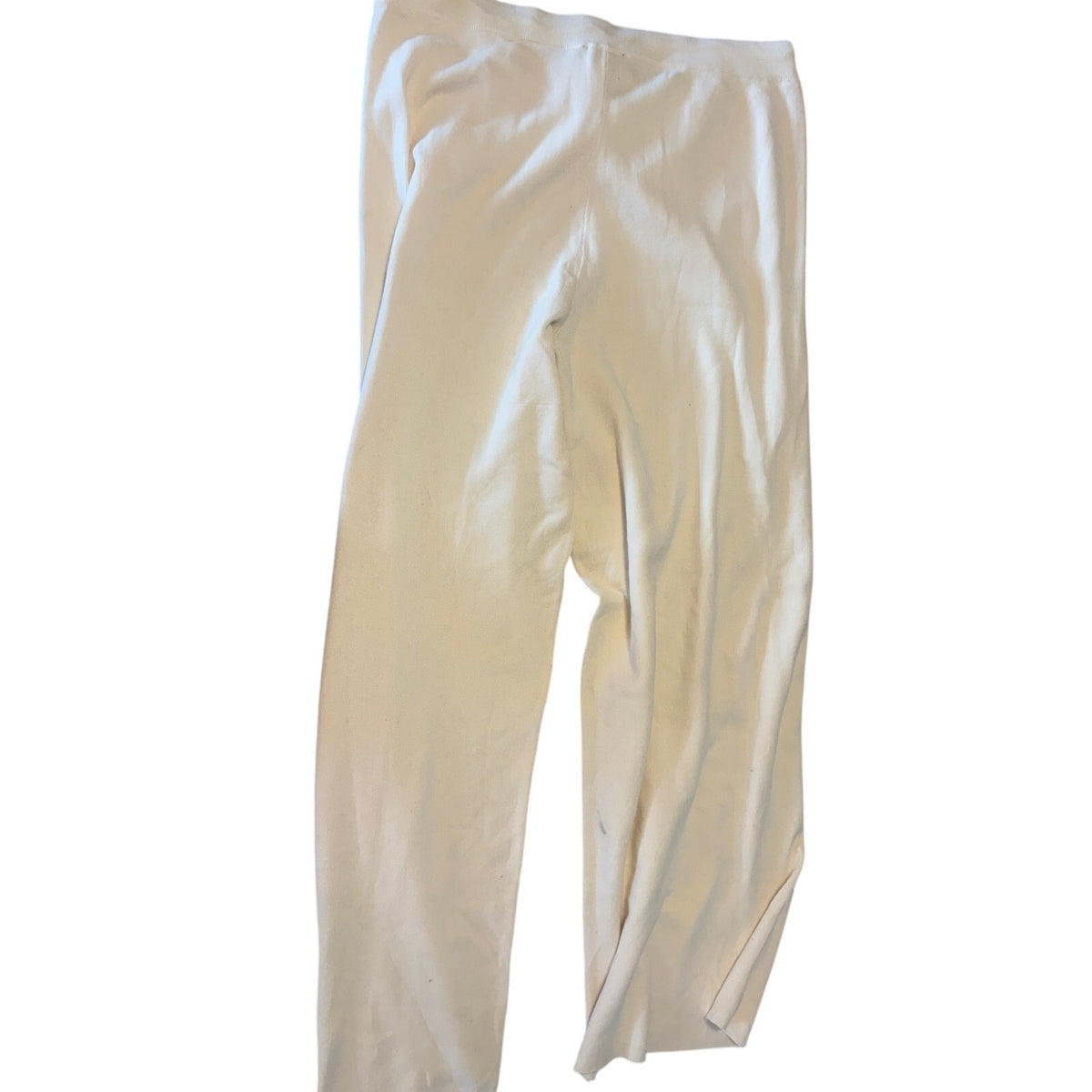 ALFANI Modern Lounge Pants US XL Cotton Blend Cream Multi Relaxed