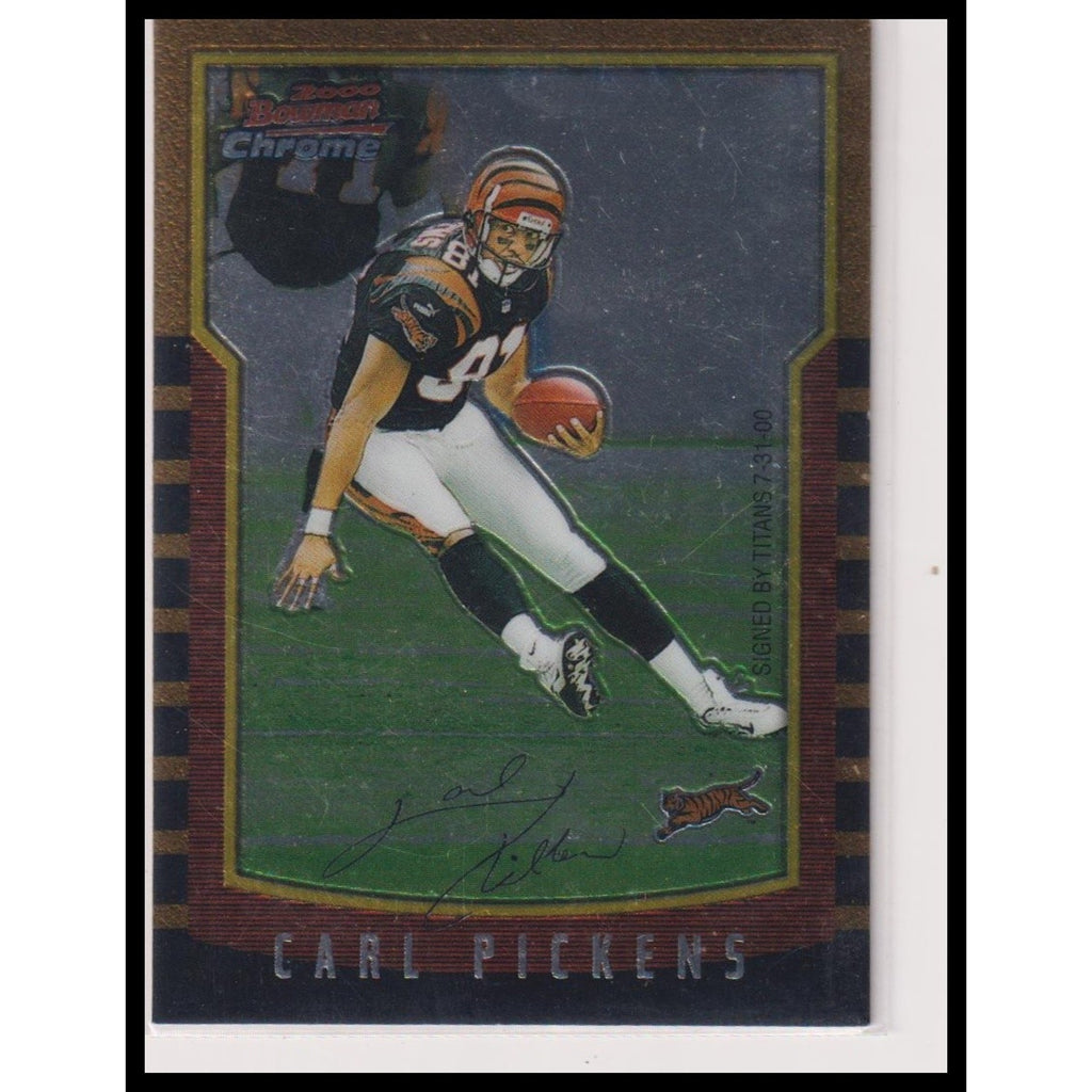 2000 Bowman Chrome #133 Carl Pickens