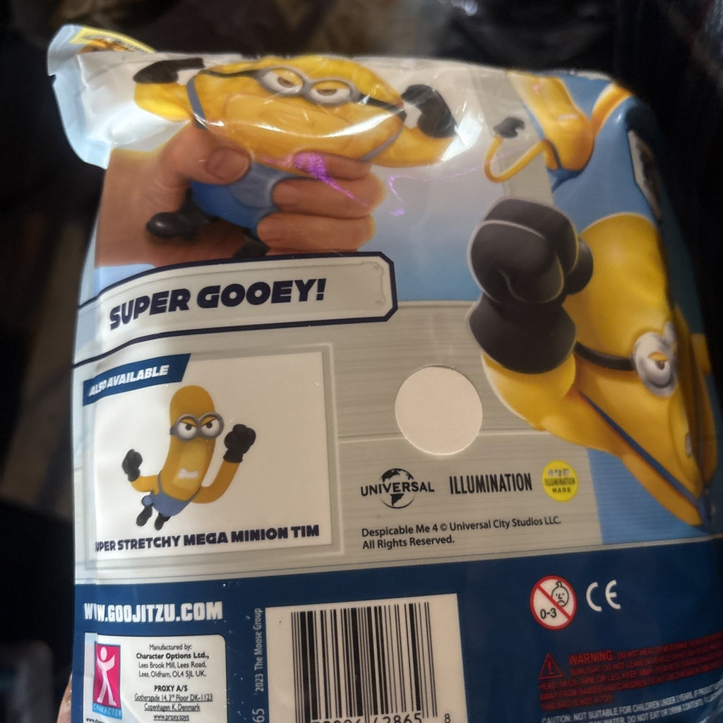 NEW Despicable Me 4 Super Gooey Mega Minion DAVE Heroes of Goo Jit Zu Toy Figure