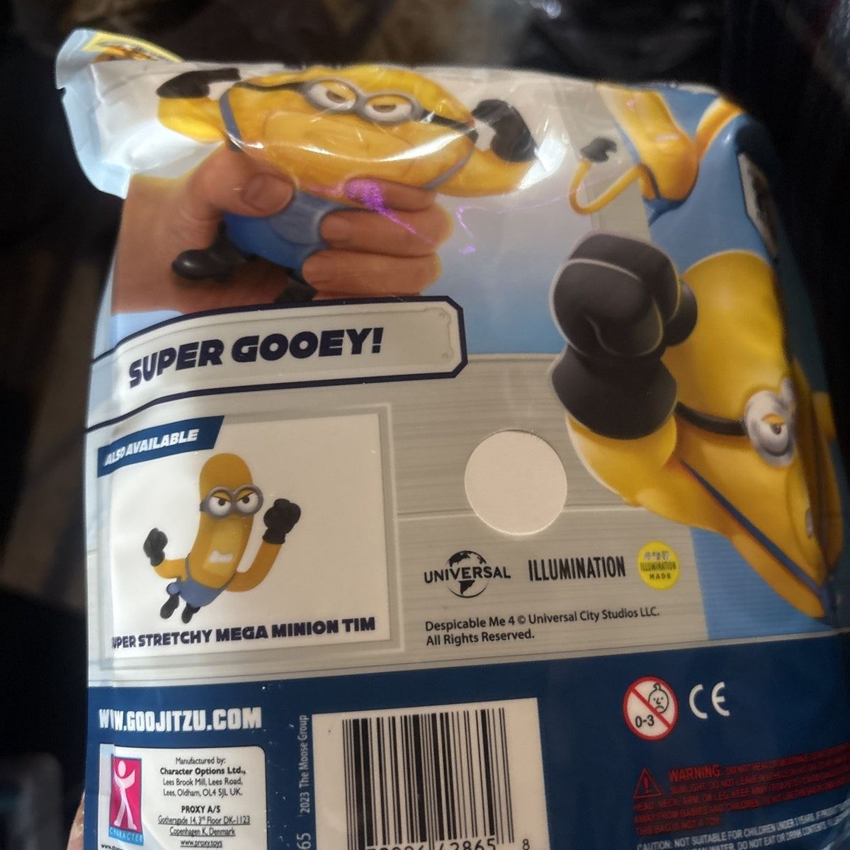 NEW Despicable Me 4 Super Gooey Mega Minion DAVE Heroes of Goo Jit Zu Toy Figure