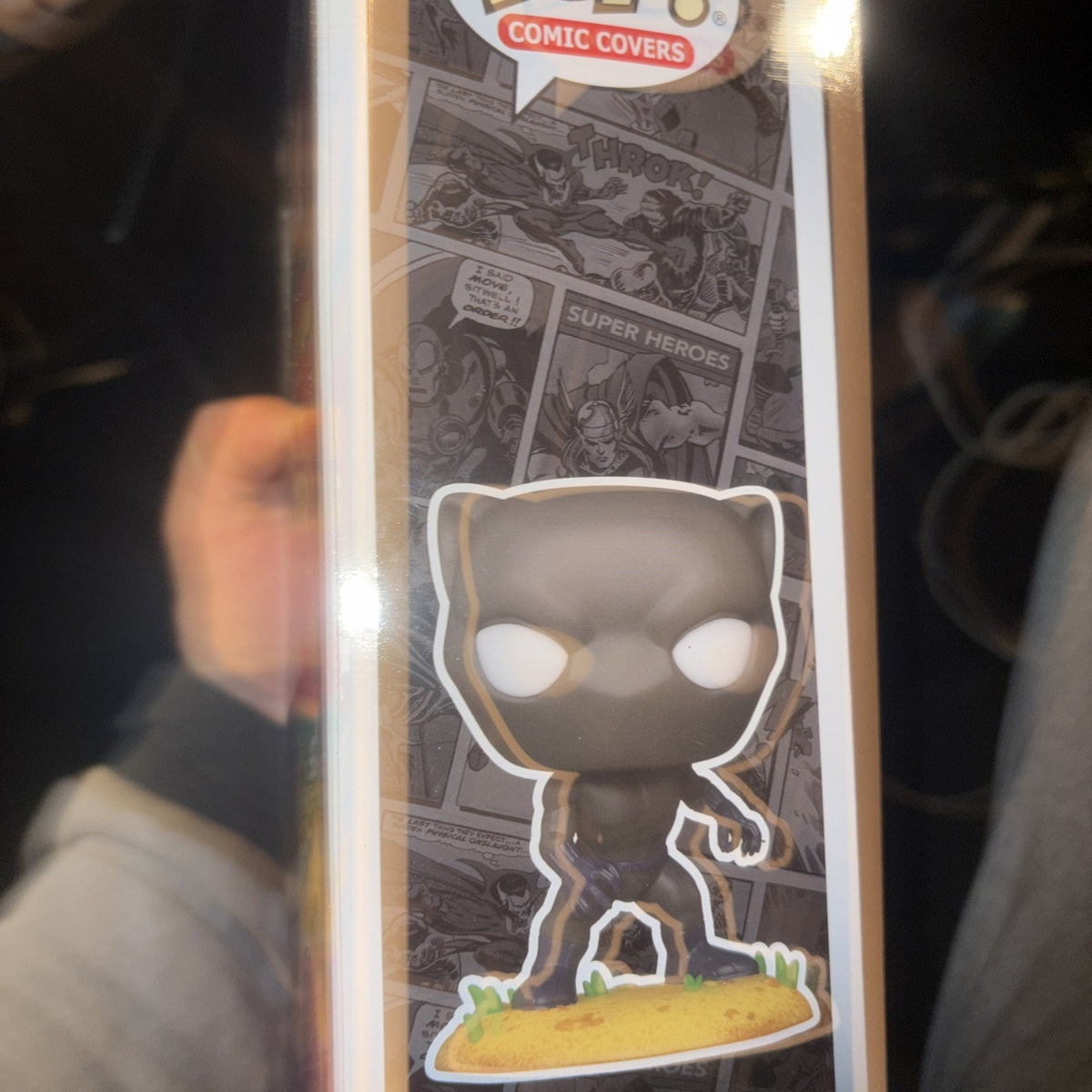 Funko Pop! Comic Book Cover with Case: Marvel - Black Panther #18