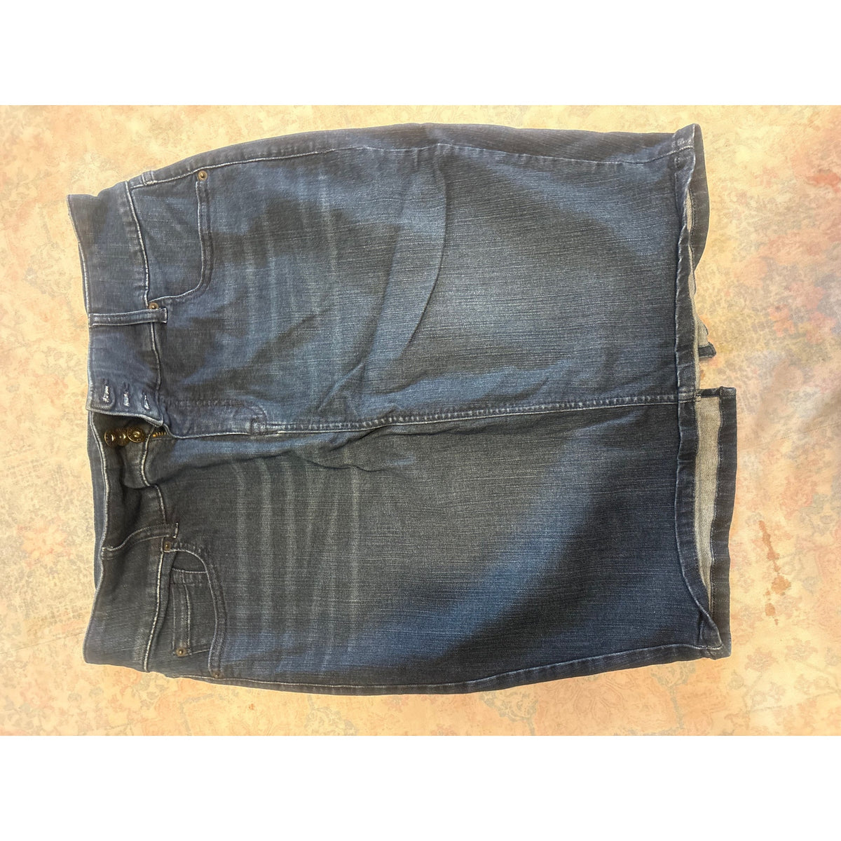 Spiegel Women's Black Knee Length Skirt, Size 16