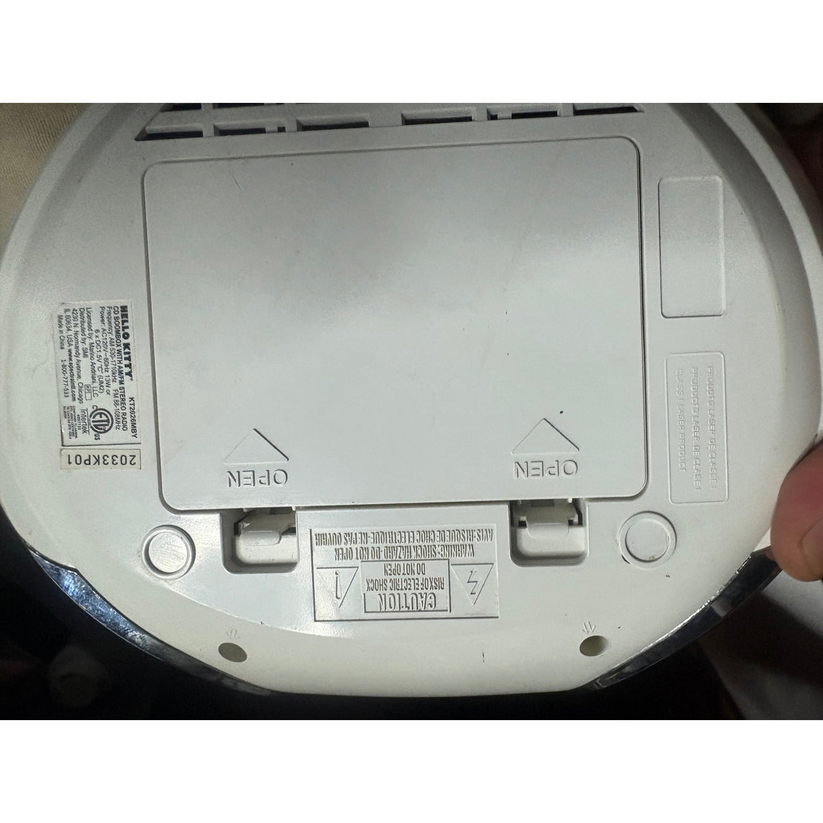 Hello Kitty Boombox CD Player Portable Electronics