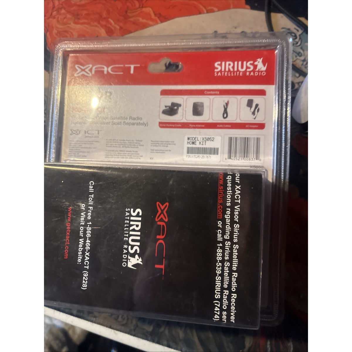 XACT Visor Home Kit for Sirius Satellite Radio XS052 - New in Package
