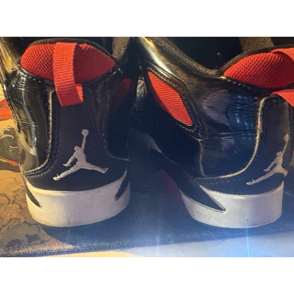 Red And Black Kids 2 Y Jordans