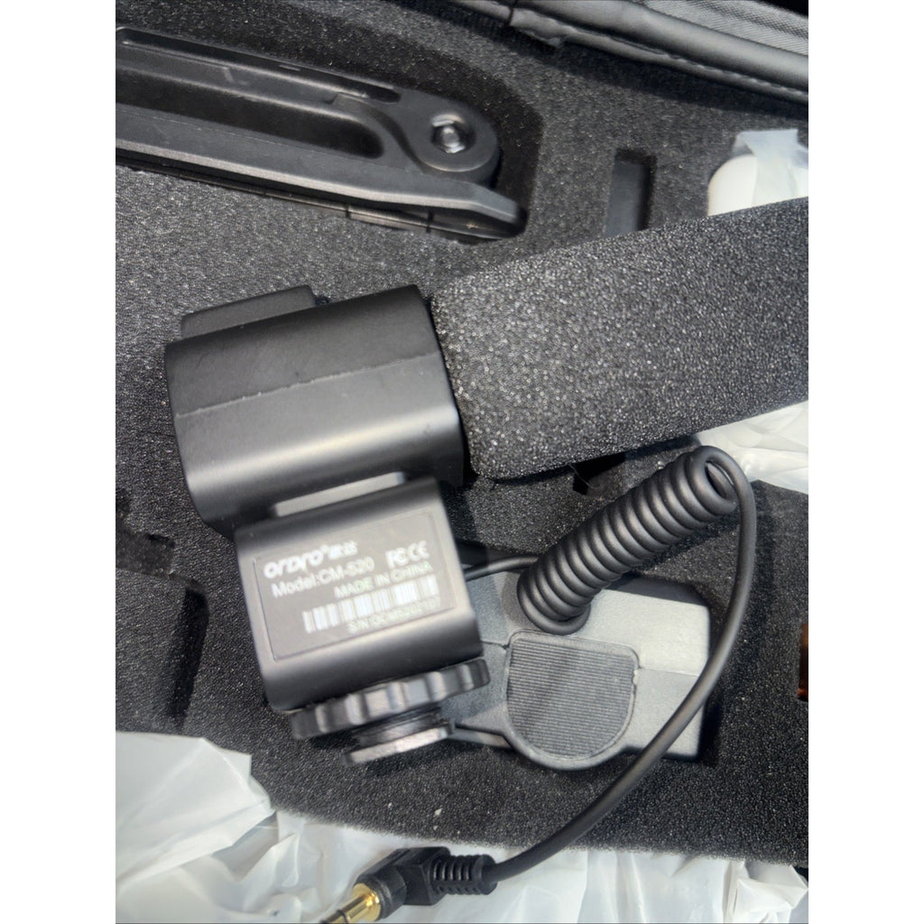 Ordro 4K Camcorder In Case With Accessories