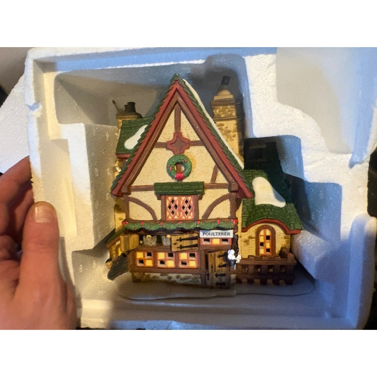 Heritage Village Collection Dickens' Village Series Poulterer Miniature Decor