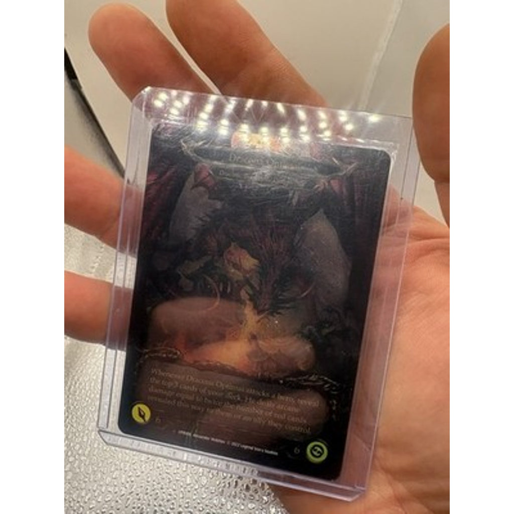 Invoke Dracona Optimai Dracona Optimai (Marvel) foil double side card lp