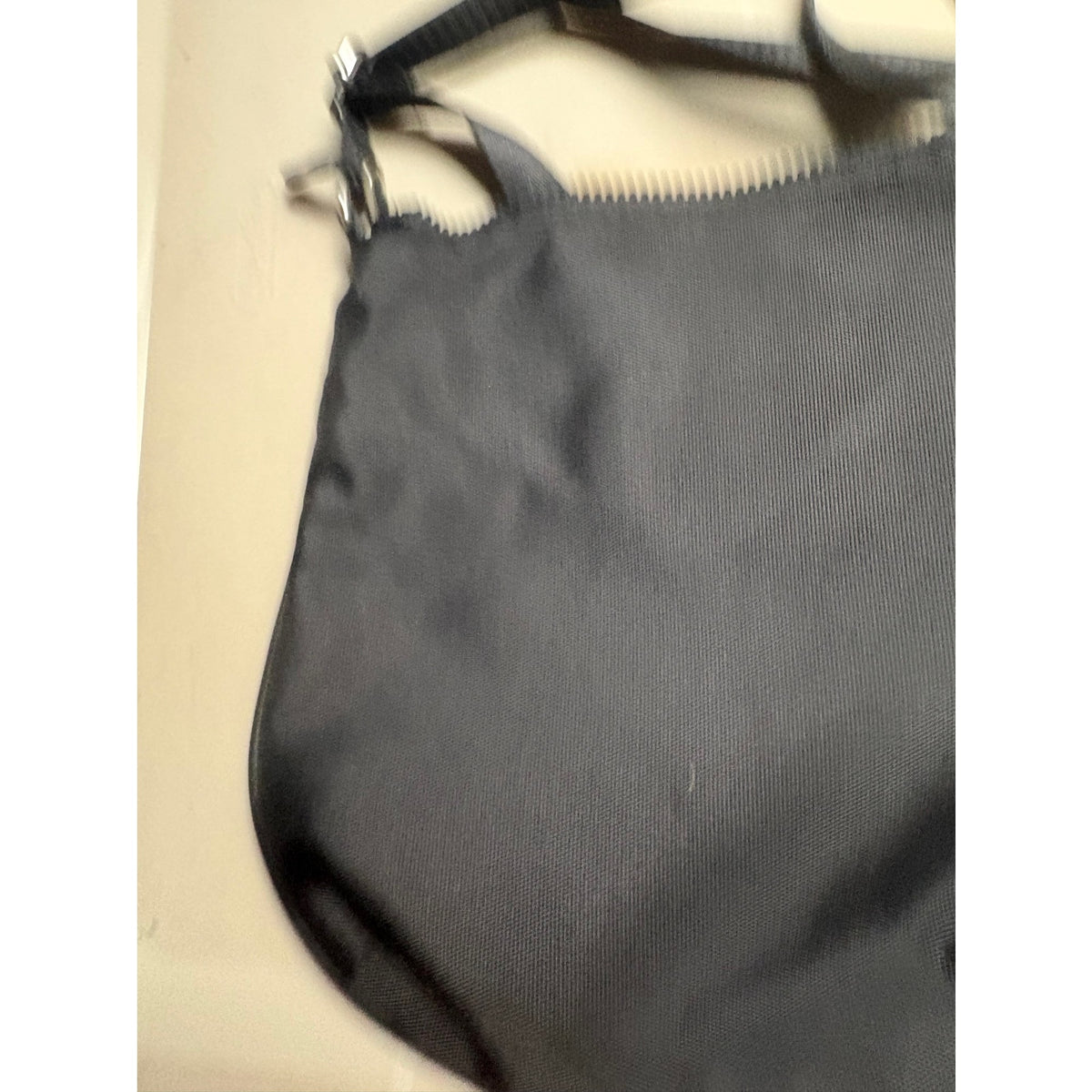 NAUTICA Leather Crossbody Shoulder Bag Women's Black Gold Hardware