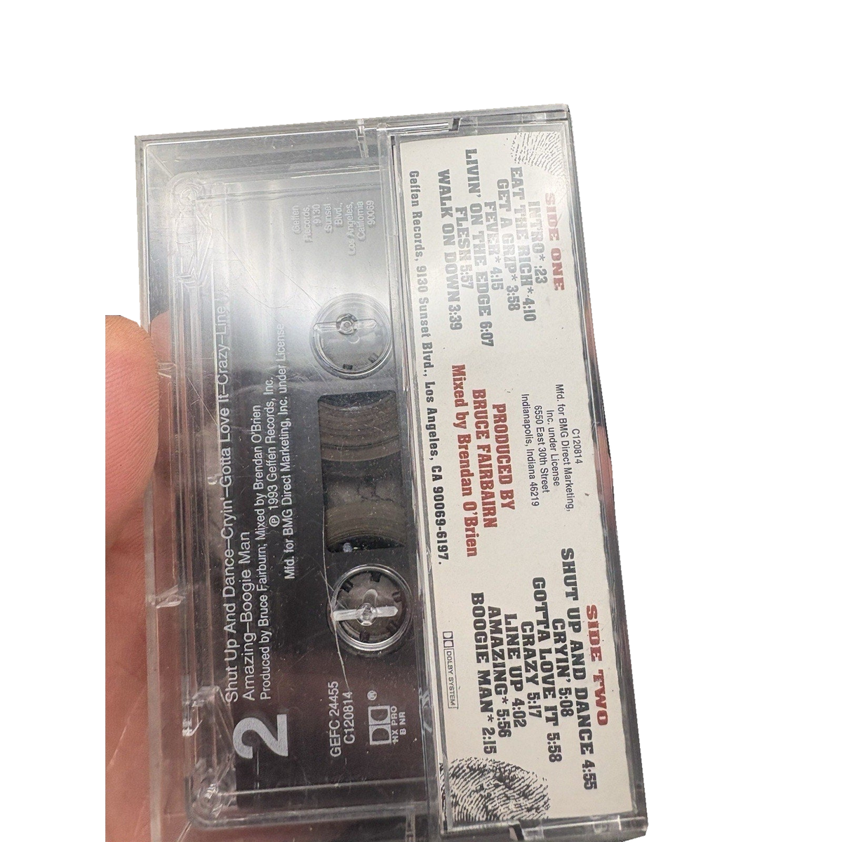 Get a Grip by Aerosmith (Cassette, 1993) — photo 2