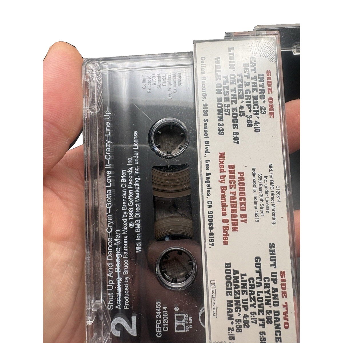 Get a Grip by Aerosmith (Cassette, 1993) — photo 3