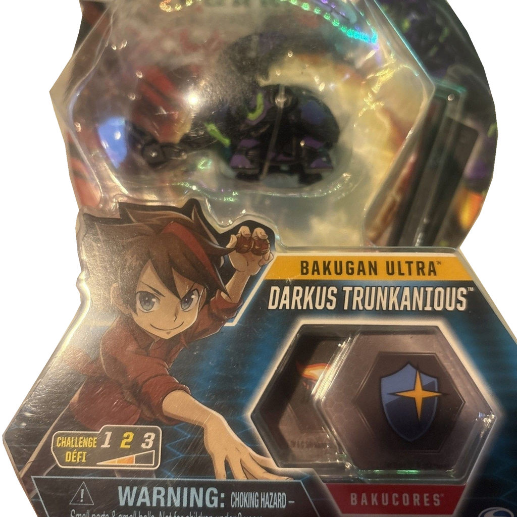 New Littl- DARKUS TRUNKANIOUS - Bakugan Ultra Some Damage On Box — photo 1