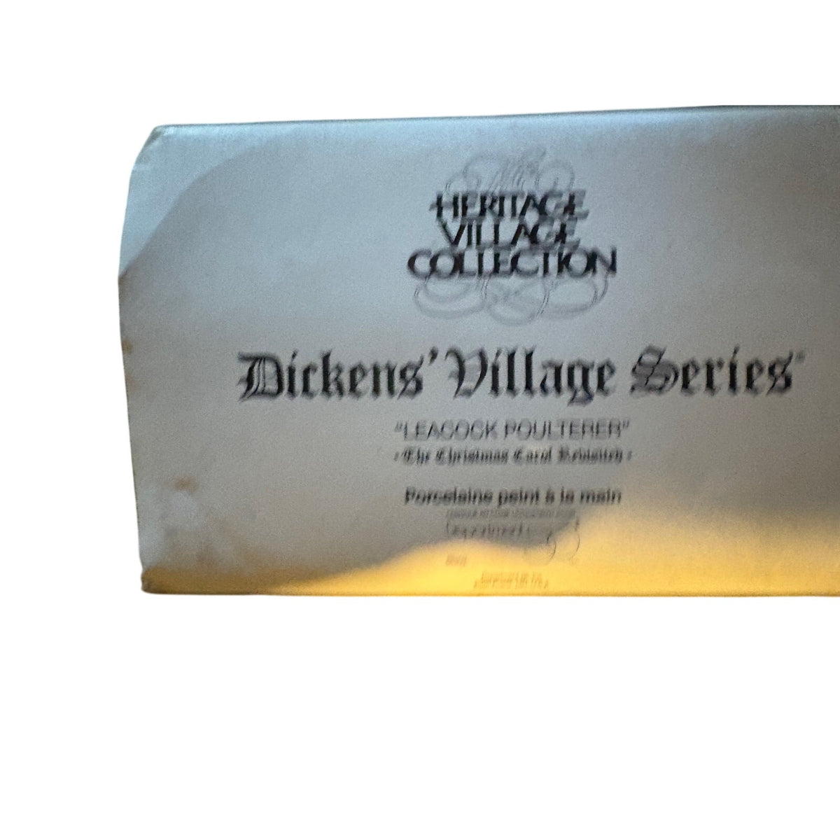 Heritage Village Collection Dickens' Village Series Poulterer Miniature Decor